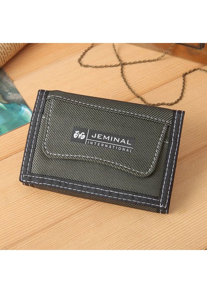 Erkek Kısa Dikey Kumaş Cüzdan Kanvas (Yurt Dışından) modelleri