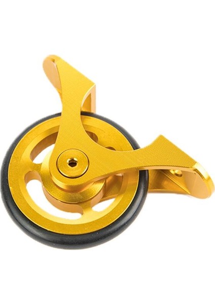 Altın Tarzı Brompton Çamurluk Tekerlek Çapı Için 2 Renk 21G Tek Çamurluk Easywheel (Yurt Dışından)