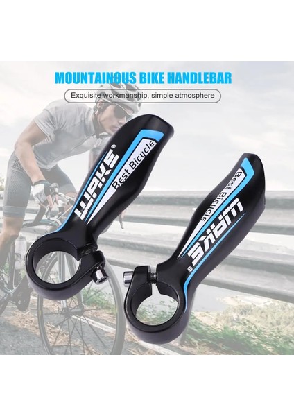 Siyah Stil Wake 1 Pair Yol Dağ Bisikleti Gidon Boynuzları Bisiklet Gidon Bisiklet Bar Sonu Bisiklet Direksiyon Bisiklet Aksesuarları (Yurt Dışından) fiyatları