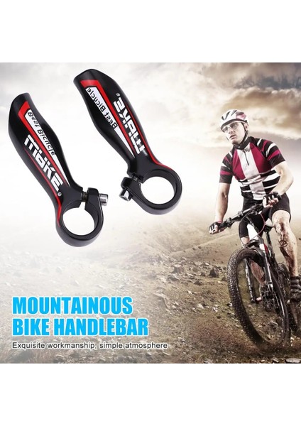 Siyah Stil Wake 1 Pair Yol Dağ Bisikleti Gidon Boynuzları Bisiklet Gidon Bisiklet Bar Sonu Bisiklet Direksiyon Bisiklet Aksesuarları (Yurt Dışından) fırsatları