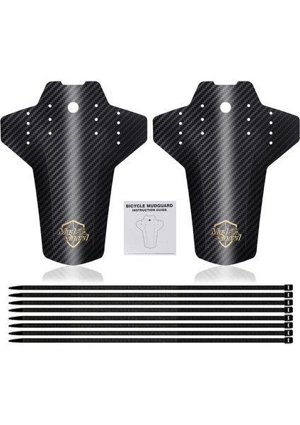 Altın Yansıtıcı Tarzı 2 Adet Yansıtıcı Bisiklet Çamurlukları Ön Arka Lastik Tekerlek Çamurlukları Karbon Fiber Çamurluk Mtb Bisiklet Yol Bisikleti Düzeltme Dişli Aksesuarı (Yurt Dışından) indirimleri