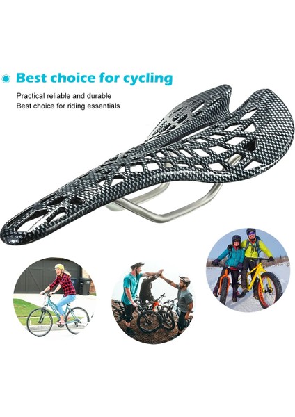 No.2 Tarzı Dağ Yolu Bisiklet Plastik Eyer Karbon Fiber Yarış Bisikleti Sürme Içi Boş Eyer Koltuk Bisiklet Parçaları Bisiklet Ekipmanları Bicicleta (Yurt Dışından) fırsatları