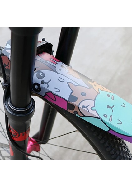 No.6 Tarzı Bisiklet Çamurlukları Karbon Fiber Renkli Önarka Lastik Tekerlek Evrensel Çamurluk Mtb Yol Bisikleti Kanatları Çamurluklar Bisiklete Binme (Yurt Dışından) indirimleri