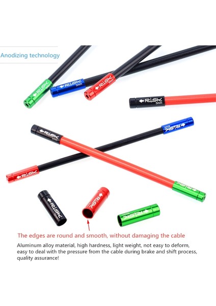 Siyah2 Tarzı Özellikler Muhafaza Yüksükler Kıvrımlar Kablo Uç Kapağı Attırıcı Vites Freni Tel Ucu Toz Kapağı Alüminyum Alaşımlı Aksesuarlar (Yurt Dışından) indirimleri