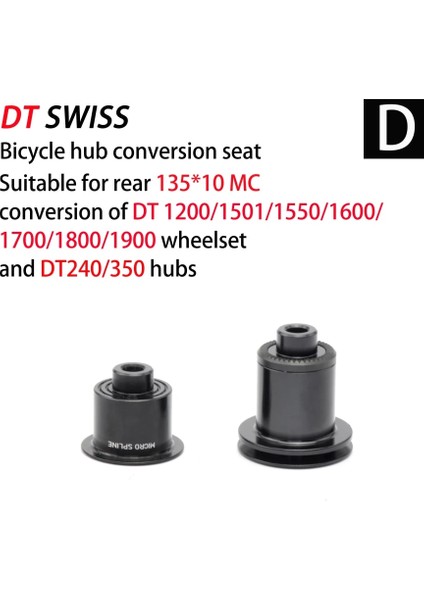 D Stili Dt Swıss Freehub Dt Caps Mtb Bisiklet Hub'ları Dönüştürücüler Dağ Bisikleti Uç Adaptörü Qr Veya Thru Adaptörü Hgxdms Boost (Yurt Dışından)