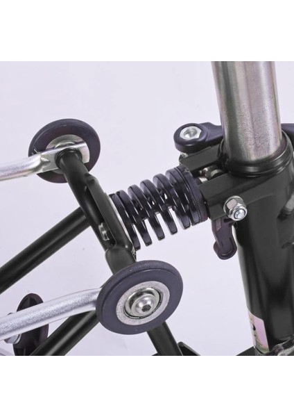 KS02-3 Stili 4 Boyutlu Katlanır Bisiklet Arka Amortisör Brompton Bisiklet Amortisör Yayı Karbon (Yurt Dışından) fırsatları