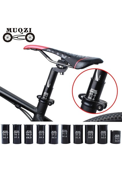 25.4-28.6 Stili Muqzı Seatpost Adaptörü Mtb Yol Bisikleti Seat Post Shi To (Yurt Dışından) modelleri