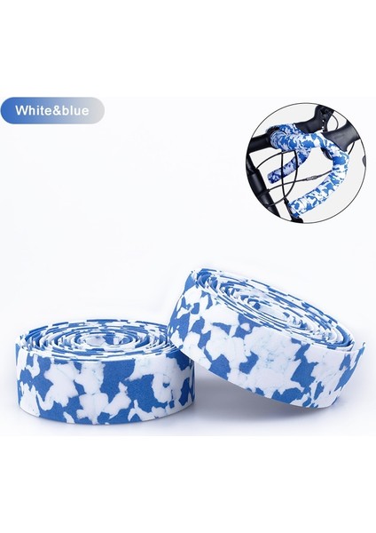 N-DCCD-0304 Stili X-Tıger Gidon Bandı Yol Bisikleti Kavrama Bisiklet Aksesuarları Bar Bandı Profesyonel Bisiklet Sönümleme Titreşim Önleyici Sargı Bar Bandı (Yurt Dışından)