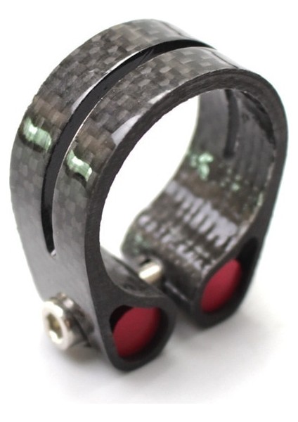 27.2 Açık Parlak Stili Tam Karbon Mtb Seatpost Kelepçesi Seat Post Quick Release Karbon Dağ Yolu Bisiklet Seat Post Kelepçesi Için Uyar (Yurt Dışından)