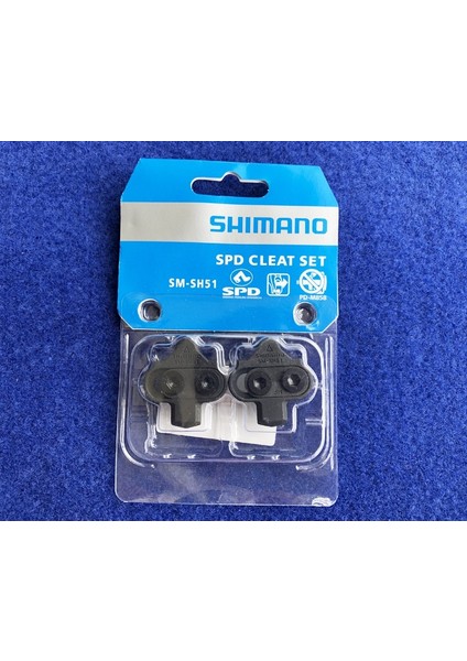 SM-SH51 1 Çift Stil Yeni Spd SM-SH51SM-SH56 Pedal Serbest Bırakma Somunu, Dağ Bisikleti Bisiklet Ayakkabıları Için Kullanılan Cleat Kiti, Bisiklet Parçaları SH51 Cleat (Yurt Dışından)