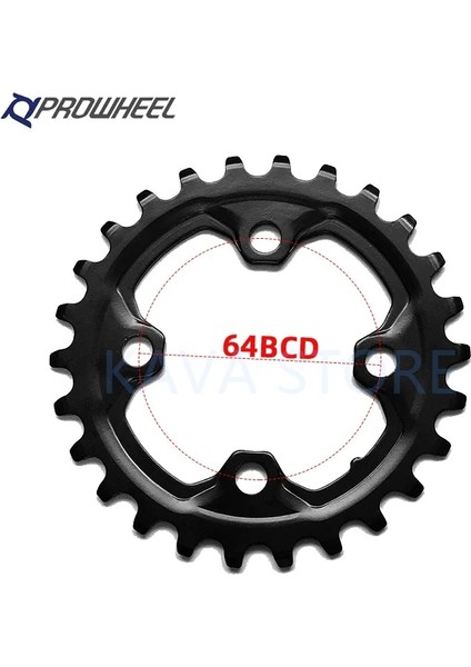 26T ve 36T Stili Prowheel Bcd Mtb Bisiklet Dişlileri Çift Aynakol Aynakol Dişli Dağ Bisikleti Aynakol Diş Plakası Parçaları (Yurt Dışından)