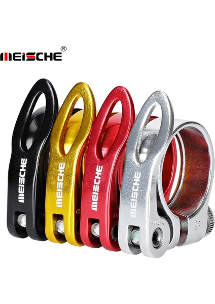 34,9 mm Koltuk Kelepçesi Stili Meische Alaşım Bisiklet Koltuğu Kelepçesi Alüminyum Hızlı Bırakma Dağ Mtb Bmx Yol Bisikleti Bisiklet Seatpost Kelepçesi (Yurt Dışından)