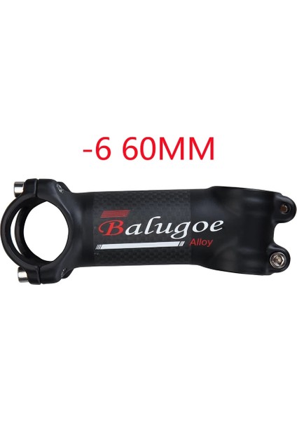 6 Derece 60MM Tarzı 2020 Balugoe Yeni Alüminyum + Karbon Fiber Yükseltici Çubuk Kök Karbon Fiber Bisiklet Kök Karbon Kolu Derece 17 Derece (Yurt Dışından)