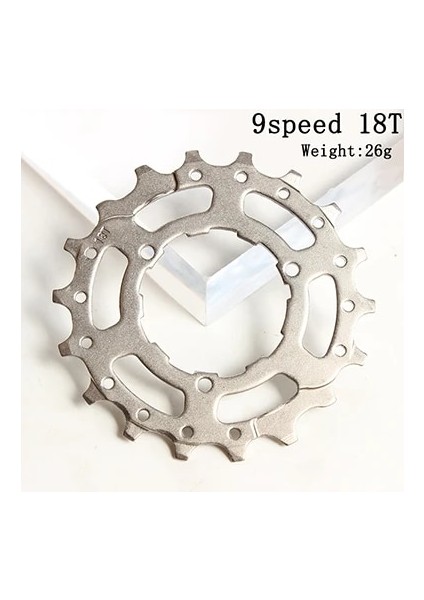 9 Vitesli 18T-GÜMÜŞ Tarzı Dağ Bisikleti Volan Dişleri Speedsteel Filibir Dişli Denticulate Onarım Parçaları (Yurt Dışından)