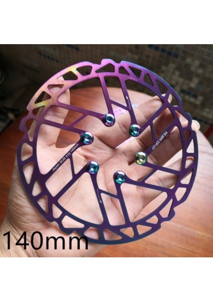DP-07-140MM Gökkuşağı Stili 2021NEW Bisiklet Freni Paslanmaz Çelik Rotor Disk Fren Mtb Dağ Yolu Cruiser Bisiklet Bisiklet Parçaları Için (Yurt Dışından)