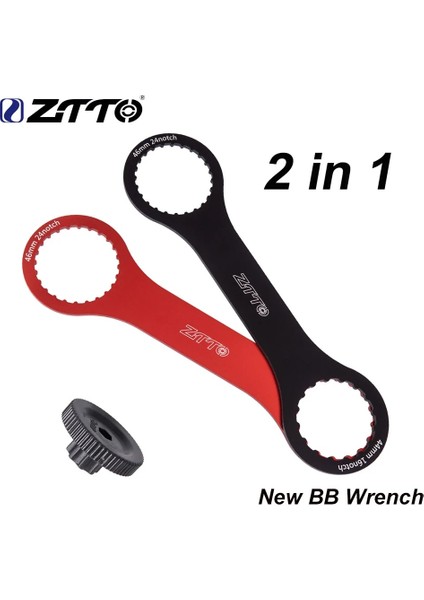 Dub Anahtarı Siyah Stil Ztto Alt Braket Anahtarı Dub Aracı BB91 BB109 BB86 BBF30SH Alt Braket BB51 BB71 Bb Aracı Siyah Kırmızı Alüminyum Alaşım (Yurt Dışından)