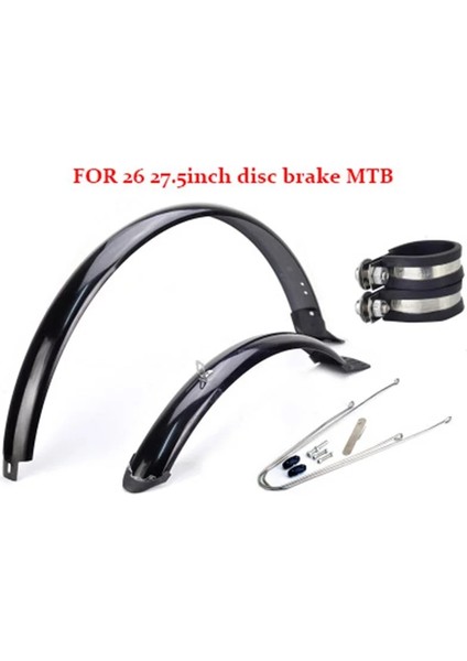 20 V Fren Stili Bisiklet Çamurluğu Katlanır Bisiklet Çamurluk Mtb Çamurluk Kanatları Dağ Yol Bisikleti Ön Arka Çamurluk (Yurt Dışından)