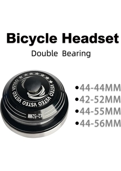 44-56MM Tarzı Vsteo Dağ Yol Bisikleti Kulaklık Ön Çatal Rulman Kase Seti Konik Boru Düz Boru Rulman (Yurt Dışından) fiyatları