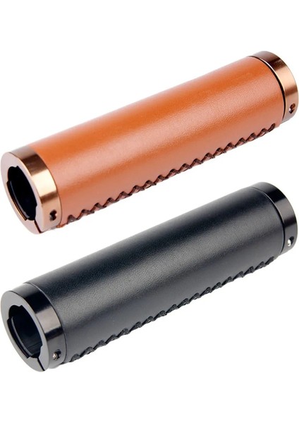 Kahverengi Tarzı Sığır Derisi Kavrama Bisiklet Retro Dana Sapları Bisiklet Kolu Sapları Bisiklete Binme Direksiyon Simidi Bisiklet Vintage Alaşım Kavrama Bisiklet Par (Yurt Dışından) modelleri