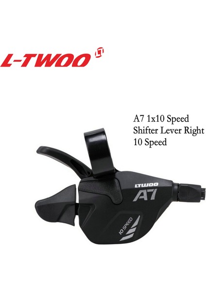 Vites Kolu Sağ Stil Ltwoo A7 1X10 Groupset Tetik Vites Kolu + Mtb Bisiklet 10 Vites Kaset Dişlileri Için Arka Attırıcı Ltwoo Groupset (Yurt Dışından)