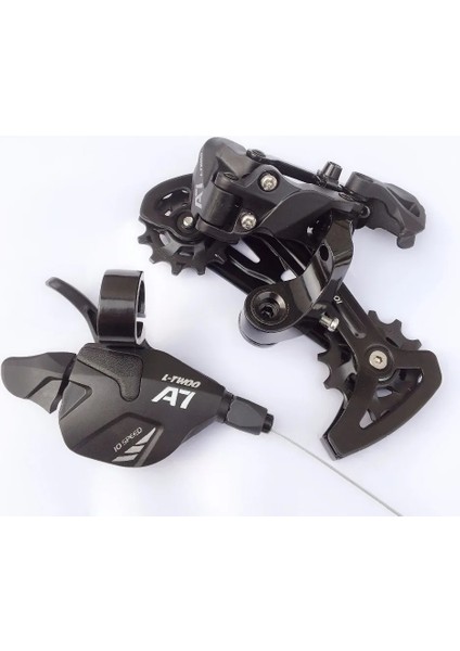 Vites Kolu Sağ Stil Ltwoo A7 1X10 Groupset Tetik Vites Kolu + Mtb Bisiklet 10 Vites Kaset Dişlileri Için Arka Attırıcı Ltwoo Groupset (Yurt Dışından)