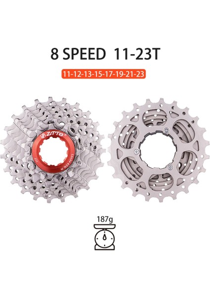 8S11-23TRYOL Stili Ztto Mtb Hız Kaset Bisiklet Dişlisi T Kaset Değişken Hızlı Dişli Katlanır Bisiklet Dişlisi (Yurt Dışından)