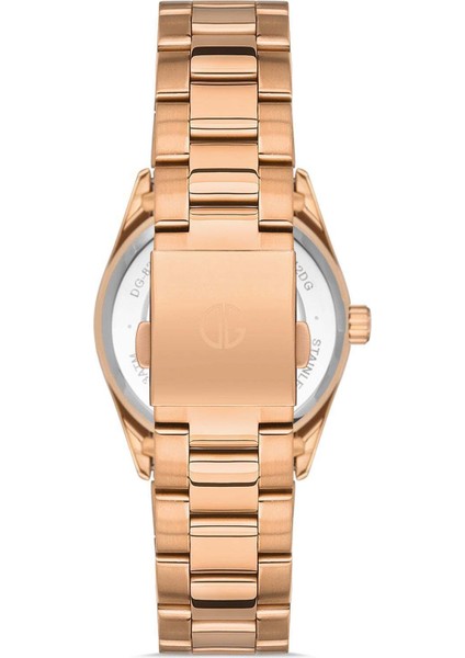 Takvimli Rose Kaplamalı Kadın Kol Saati modelleri