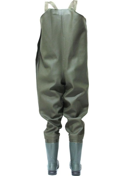 Çiğdem Bel Boyu Bahçıvan Tulum Çizme - Yeşil - 45 fiyatları