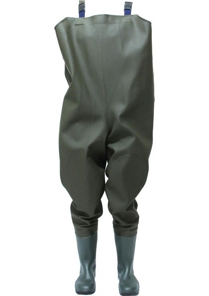 Çiğdem Bel Boyu Bahçıvan Tulum Çizme - Yeşil - 45 fırsatları