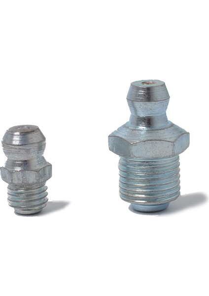 Fuding Seçimi Gres Bağlantı Elemanlarının 6 Spesifikasyonu, Altıgen Başlı, Inç Boyutu 1/8"-28, 45° Elektrolizle Kaplanmış Mavi Çinko Demir Gres Bağlantı Parçaları, 50 Parça (Yurt Dışından) indirimleri