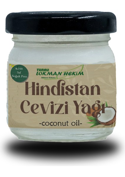 Katı Hindistan Cevizi Yağı Özel Üretim Net 35 gr