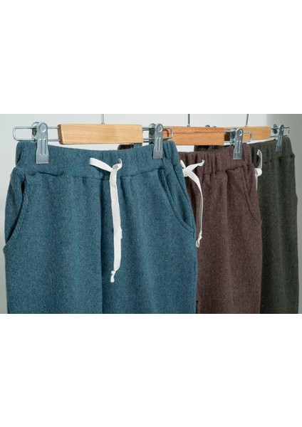 3'Lü Mavi Kahve Yeşil Cepli Jogger Set fiyatları