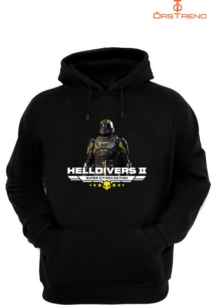 Helldiver's 2 Kapşonlu Sweatshirt modelleri
