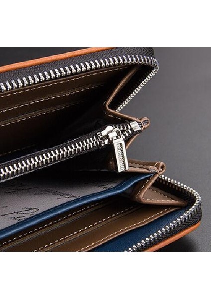 Iş El Çantası Uzun Cüzdan Erkek El Çantası Fermuar Çanta Erkek Cüzdan Kadın Cüzdan Erkek Cüzdan Cüzdan Erkek Çanta Para Anahtarlık Deri Cüzdan Küçük Cüzdan (Yurt Dışından) fırsatları