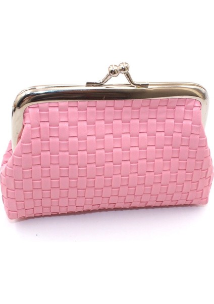 Kadın Bozuk Para Cüzdanı Küçük Dokuma Cüzdan Çile El Çantası Kimlik Kredi Banka Kartı Anahtarlık Kadın Akşam Parti Çantalar Para Çanta Klipsleri (Yurt Dışından) fırsatları