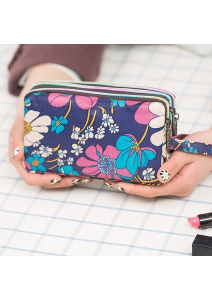 Yeni 1 Adet Kadın Bayan Cüzdanı Fermuar Moda Cep Telefonu Para Para Için Dayanıklı SCI88 (Yurt Dışından) fırsatları