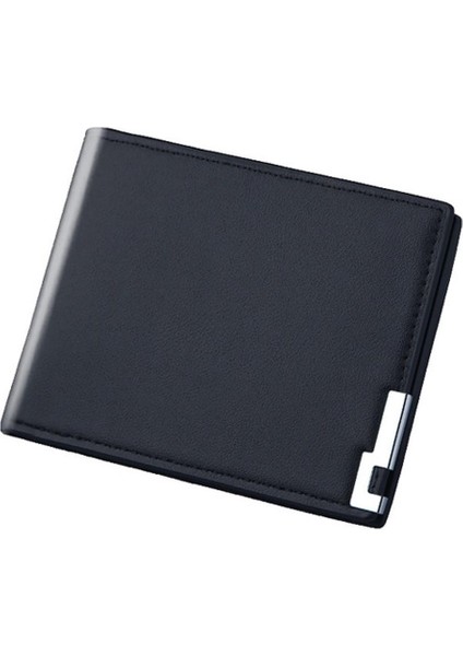 Sıcak Satış Moda Erkek Cüzdan 2022 Lüks Marka Kısa Cüzdan Erkek Çoklu Kart Ultra-Ince Cüzdan Trend Hiçbir Fermuar Bozuk Para Cüzdanı (Yurt Dışından)