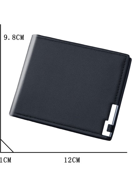 Sıcak Satış Moda Erkek Cüzdan 2022 Lüks Marka Kısa Cüzdan Erkek Çoklu Kart Ultra-Ince Cüzdan Trend Hiçbir Fermuar Bozuk Para Cüzdanı (Yurt Dışından) modelleri