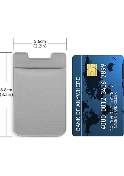 Yaratıcı Likra Cep Telefonu Cüzdan Kılıf Kadın Erkek Kredi Kımlık Kartı Tutucu Iş Cep Sopa 3 M Yapıştırıcı (Yurt Dışından) indirimleri