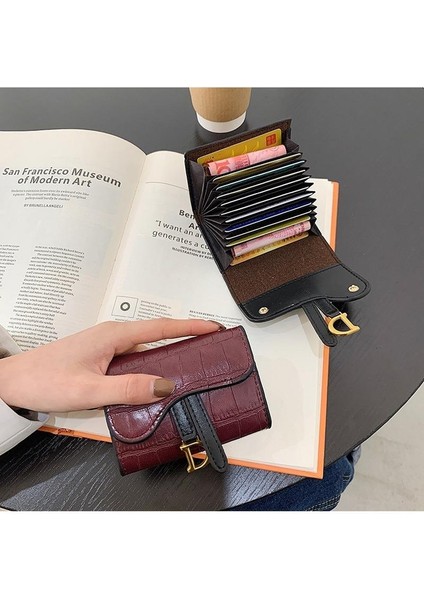 Kadın Cüzdan Timsah Baskı Çok Yuvalı Kart Sahibinin Küçük Cüzdan Bozuk Para Cüzdanı Bayanlar Debriyaj Para Çantası Kız Cüzdan Kart Organizatör (Yurt Dışından) fırsatları