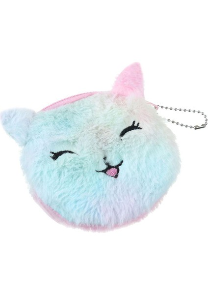 Unicorn Küçük Yumuşak Karikatür Sevimli Bozuk Para Cüzdanı Kadın Peluş Cüzdan Debriyaj Zip Kart Anahtar Çanta (Yurt Dışından) modelleri