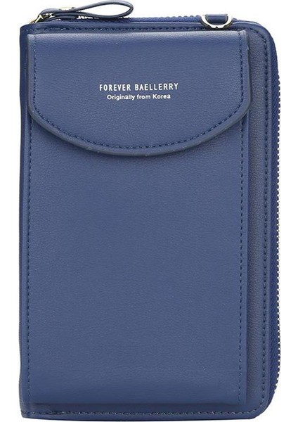 Moda Bayan Deri Cüzdan Dikey Crossbody Telefon Mini Eğlence Debriyaj Cüzdan Bayan Çantalar Omuz Çantası (Yurt Dışından)