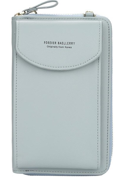Moda Bayan Deri Cüzdan Dikey Crossbody Telefon Mini Eğlence Debriyaj Cüzdan Bayan Çantalar Omuz Çantası (Yurt Dışından)