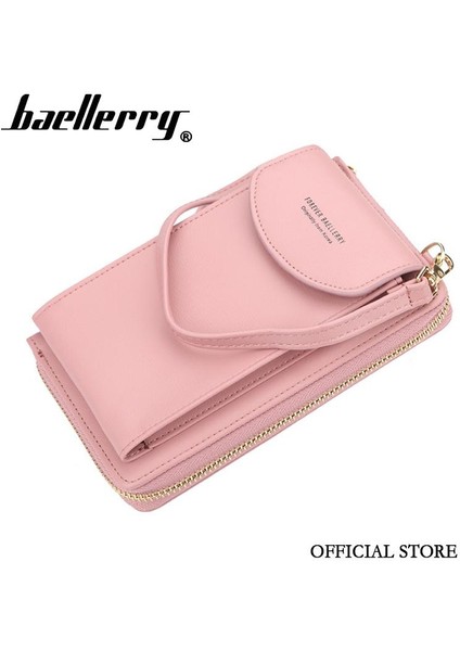 Moda Bayan Deri Cüzdan Dikey Crossbody Telefon Mini Eğlence Debriyaj Cüzdan Bayan Çantalar Omuz Çantası (Yurt Dışından)
