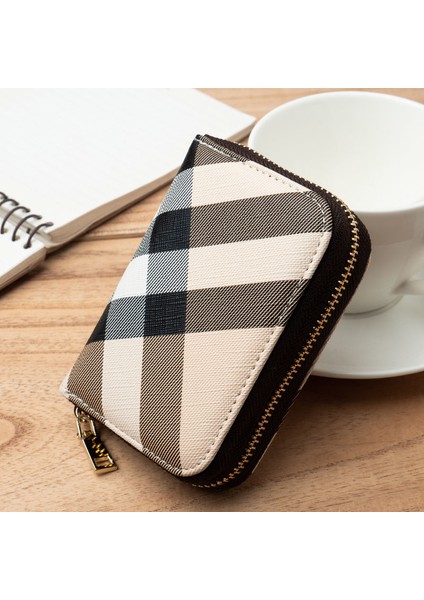 Kadın Lüks Çok Fonksiyonlu Günlük Cüzdan Çoklu Kart Yuvası Kart Tutucu Fermuar Çanta Debriyaj Pu Para Çantası Bozuk Para Çantaları Kart Sahibi (Yurt Dışından) fırsatları