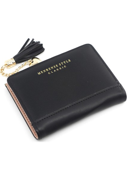 Püskül Kadın Cüzdan Küçük Sevimli Cüzdan Kadın Kısa Deri Kadın Cüzdan Fermuar Kalp Çantalar Portefeuille Kadın Çanta Debriyaj (Yurt Dışından) fiyatları