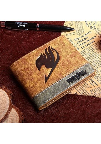 Japonya Anime Fairy Tail Magic Association Işaretiyle Basılmış Pu Cüzdan (Yurt Dışından)