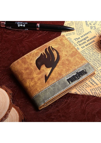 Japonya Anime Fairy Tail Magic Association Işaretiyle Basılmış Pu Cüzdan (Yurt Dışından) indirimleri