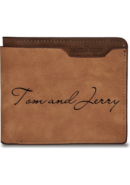 Küçük Ince Cüzdan Erkekler Lüks Marka Tasarımcısı Özel Kazınmış Isim ve Tasarım Cüzdan Baba Koca O'na Kişiselleştirilmiş Hediye (Yurt Dışından) fırsatları