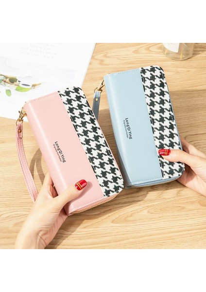 Yeni Kadın Cüzdan Uzun Büyük Lüks Tasarımcı Marka Kapasiteli Çok Fonksiyonlu Debriyaj Çoklu Kart Yuvaları Basit Cüzdan (Yurt Dışından) modelleri